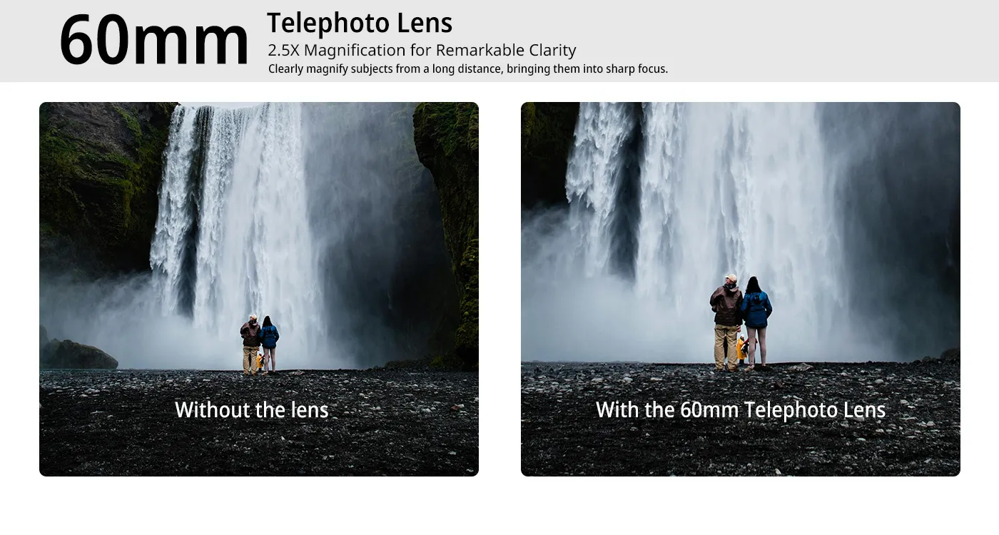 Объектив для камеры телефона Ulanzi CL-006 60mm Telephoto