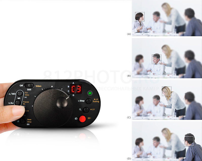 Aputure V-Control UFC-1S программирование точек фокуса