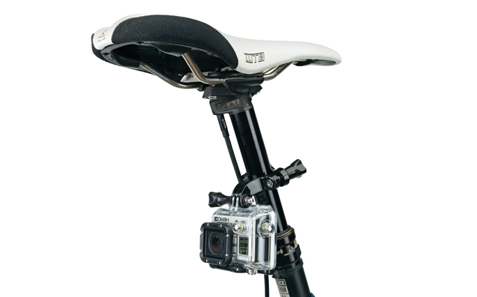 Для крепления камеры на трубу или руль gopro