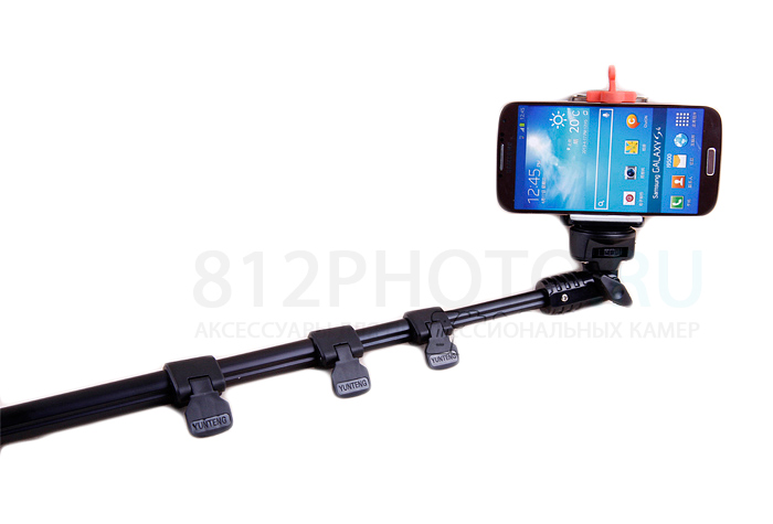 монопод для gopro с фиксаторами монопод gopro с фиксаторами