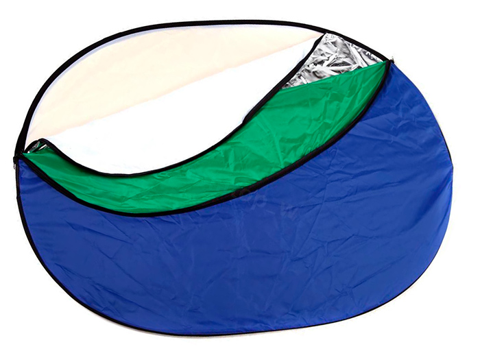 Отражатель прямоугольный 80х120 см 7 цветов меняются чехлами