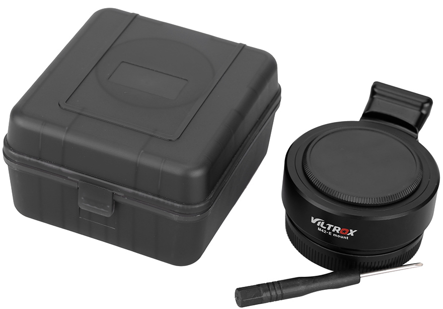 Viltrox m42-E содержимое коробки Viltrox m42-E содержимое коробки