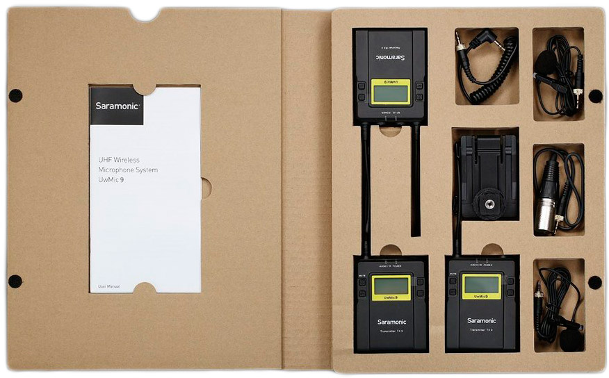 Saramonic UwMic9 (2TX9+RX9) радиосистема