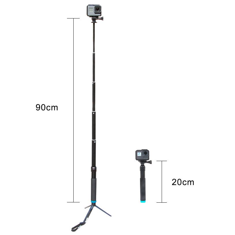 Моноподы для экшн камер Gopro: Монопод Telesin GP-MNP-090-S для Gopro с ...