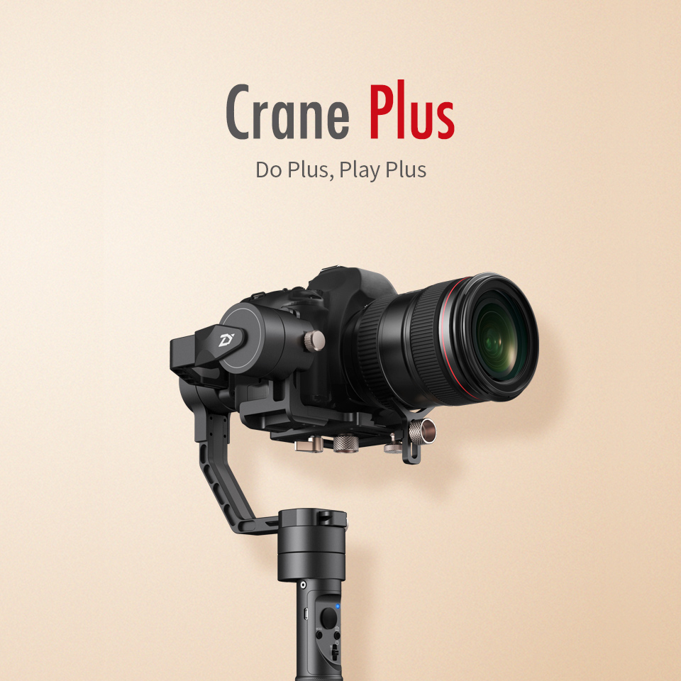 Стедикамы: Трехосевой стабилизатор Zhiyun Crane Plus 2018