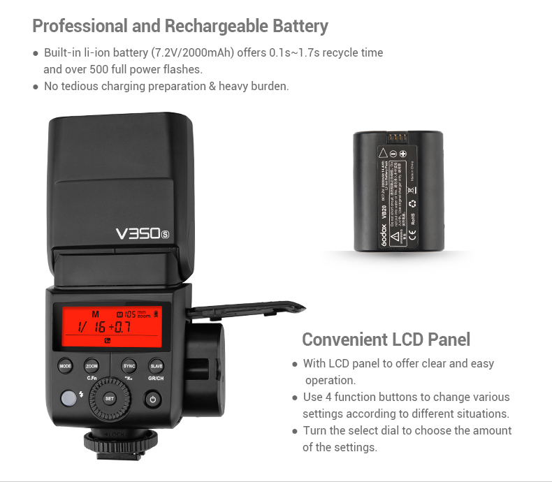 Godox Ving V350S