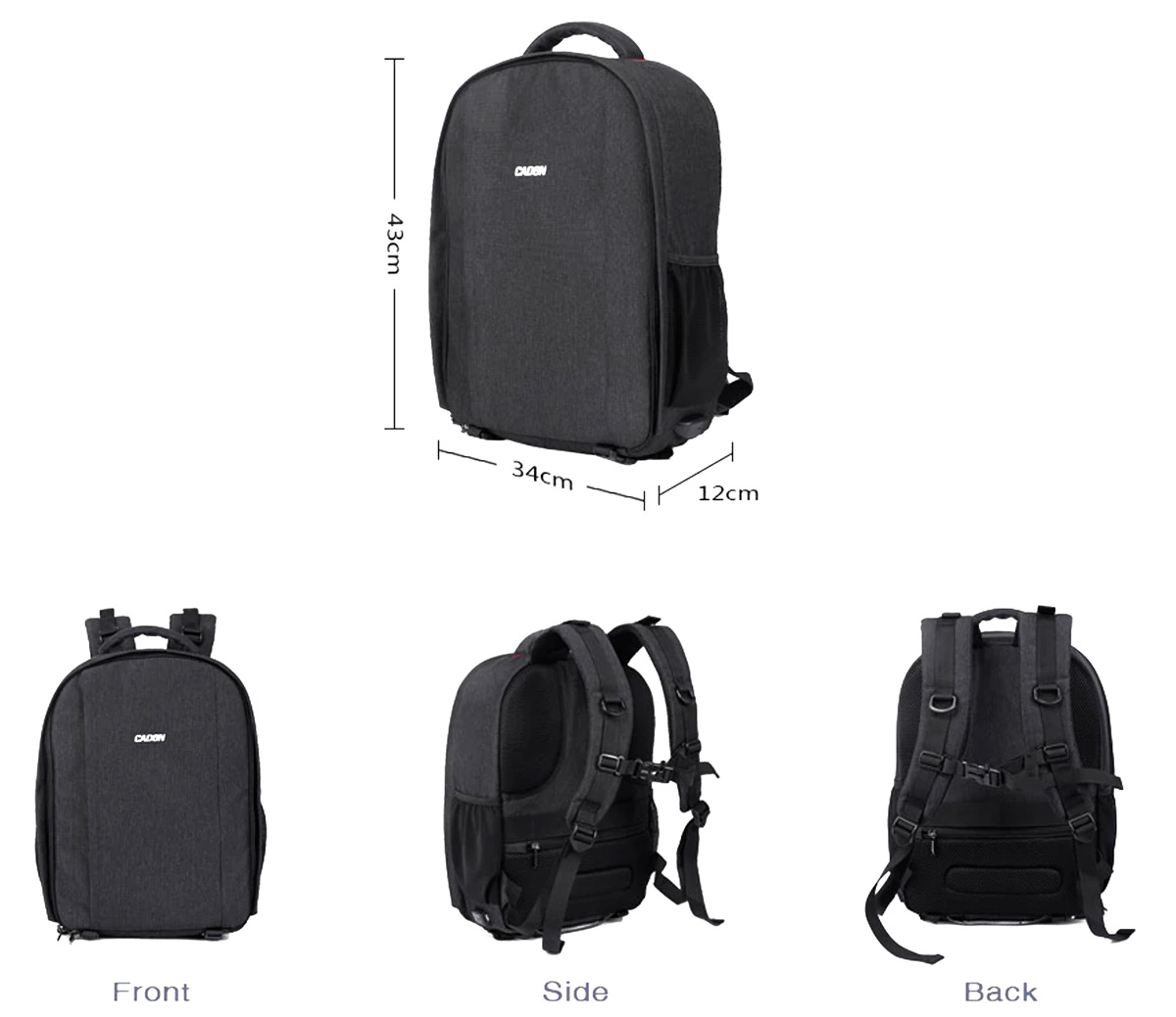 Рюкзак Caden D10 размеры Рюкзак Caden D10 размеры