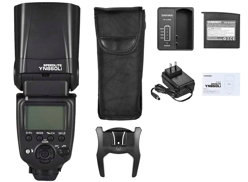 YN860Li-KIT комплектация
