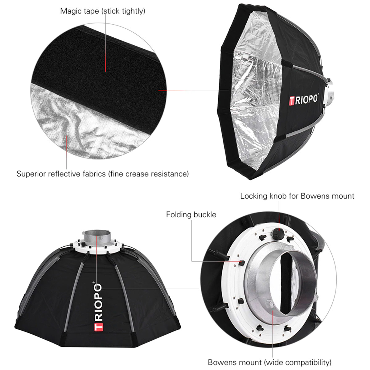 Triopo октобокс bowens 