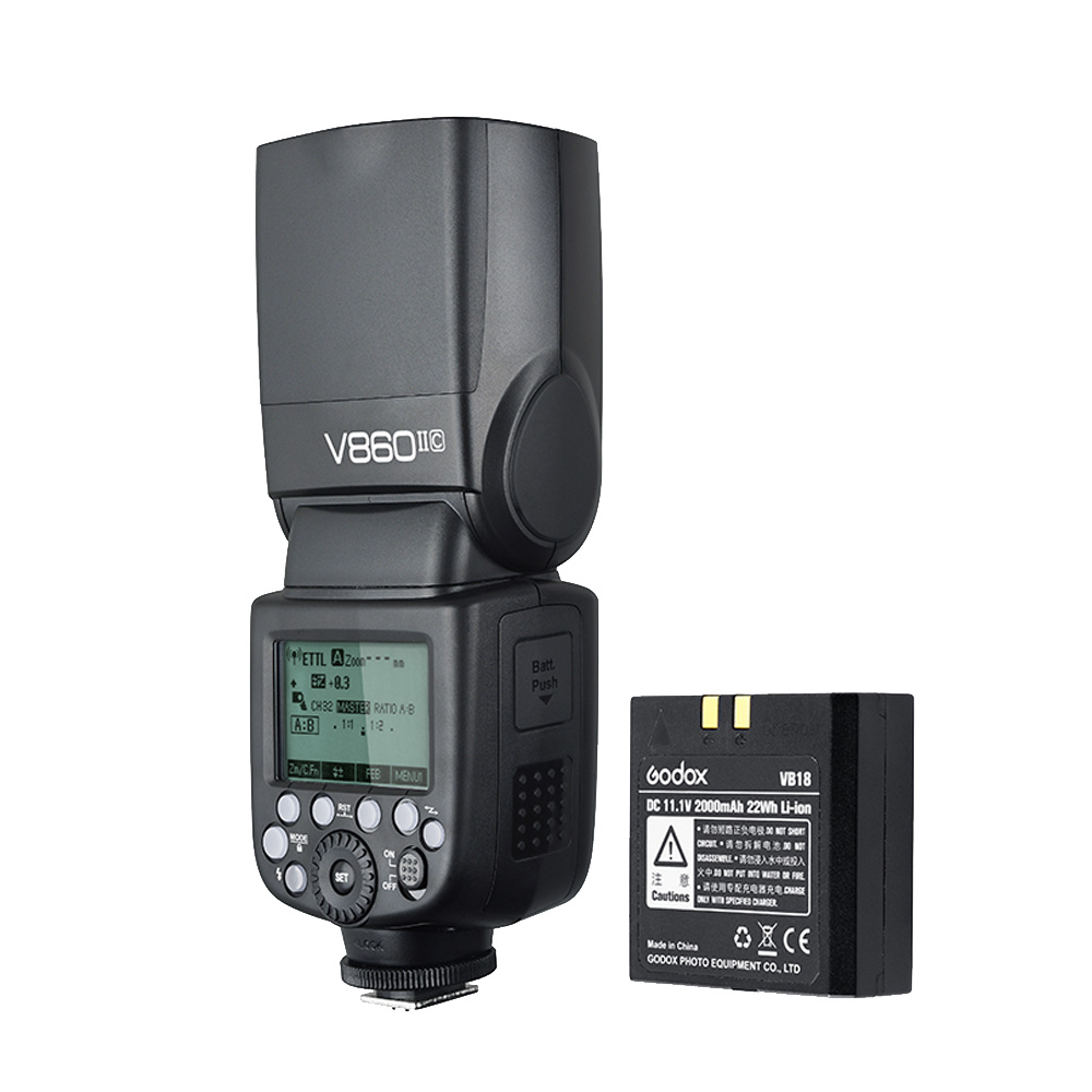 Вспышка Godox Ving V860II C для Canon Вспышка Godox Ving V860II C для Canon