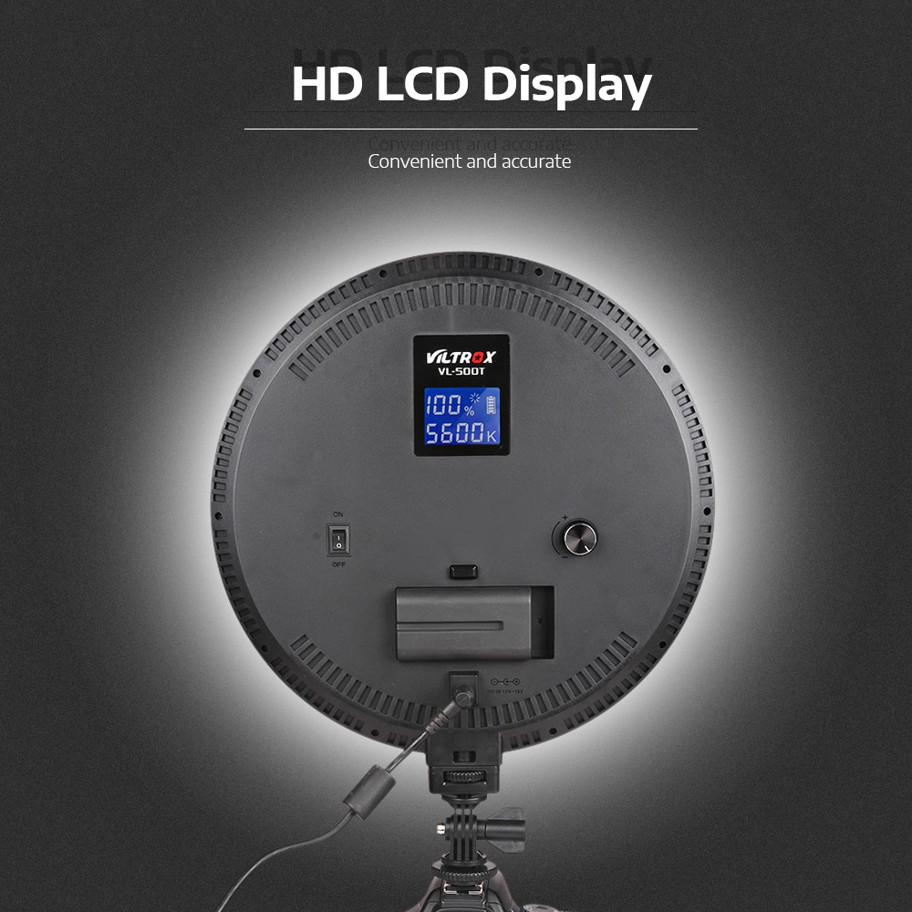 Viltrox VL-500T кнопки Viltrox VL-500T кнопки