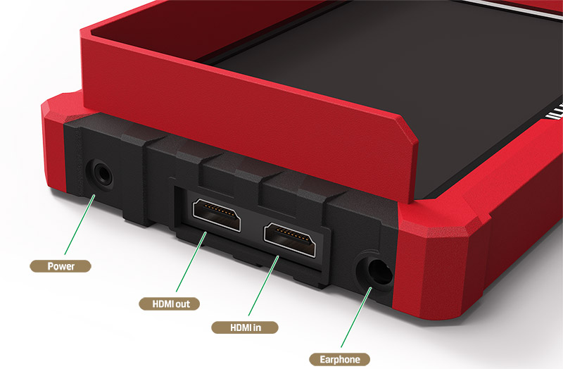 Lilliput A7S разъемы