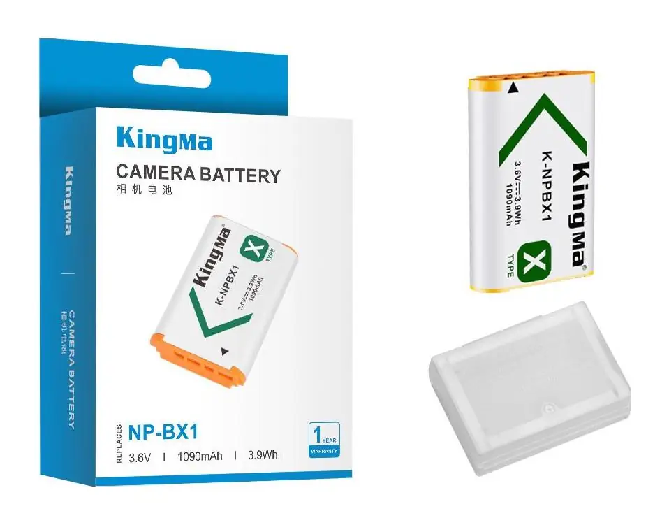 Комплект поставки: аккумулятор Kingma NP-BX1