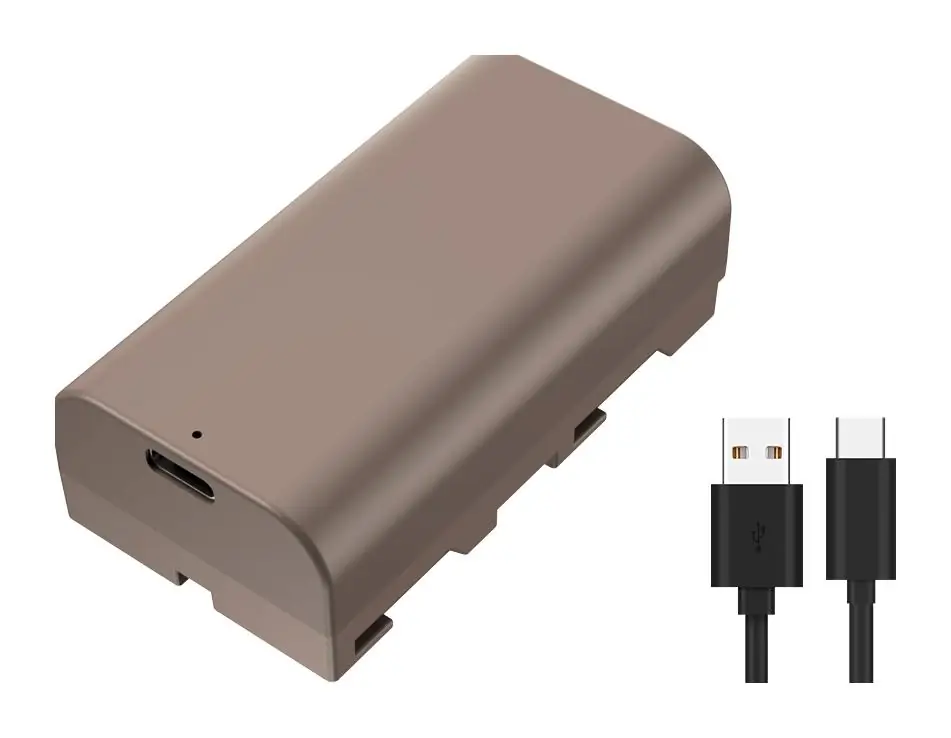 Аккумулятор Kingma NP-F550 Type-C с кабелем USB-C