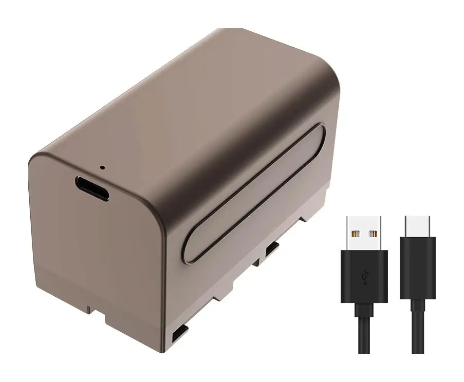 Аккумулятор Kingma NP-F750 Type-C с кабелем USB-C