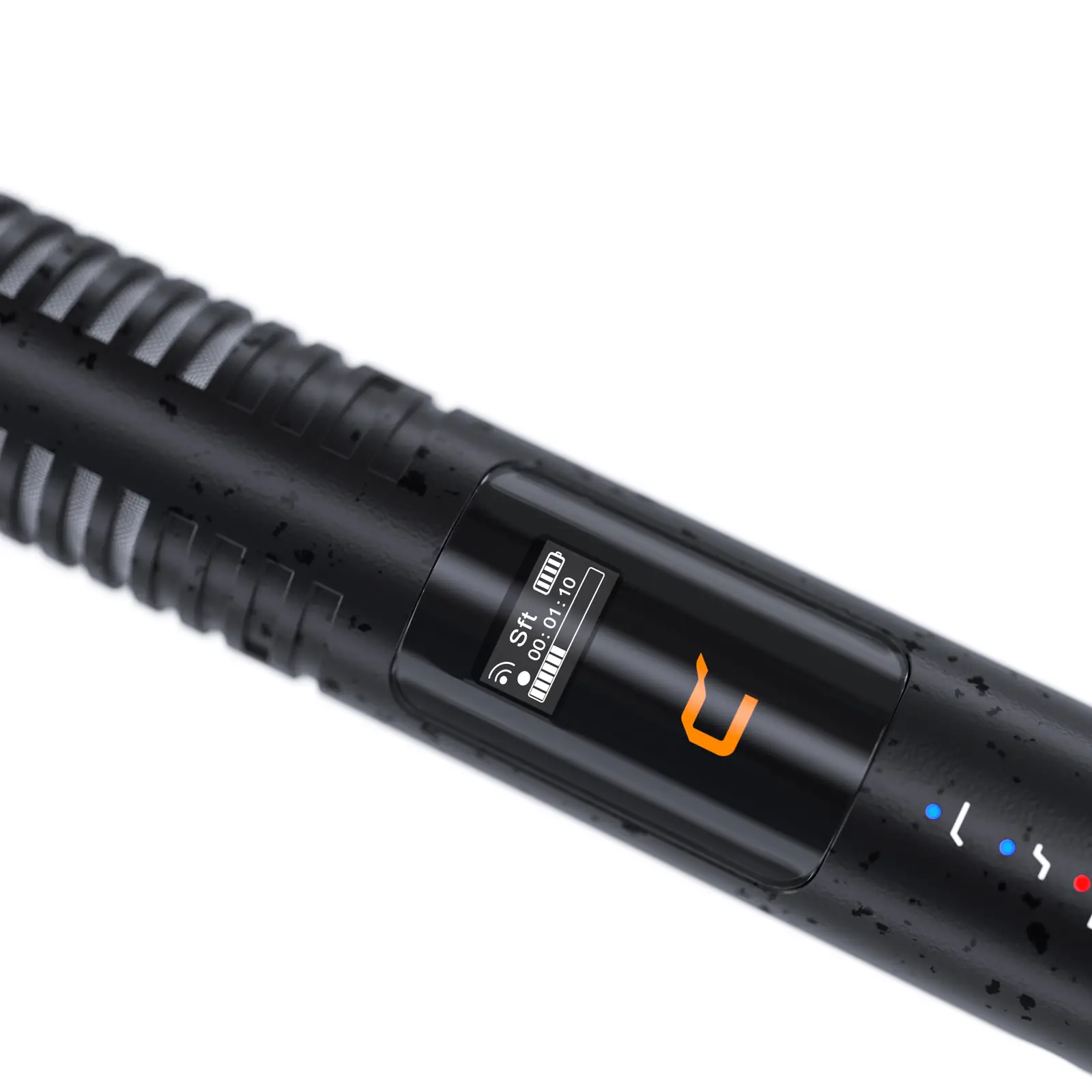 Comica VM40 — OLED-экран передатчика и приёмника