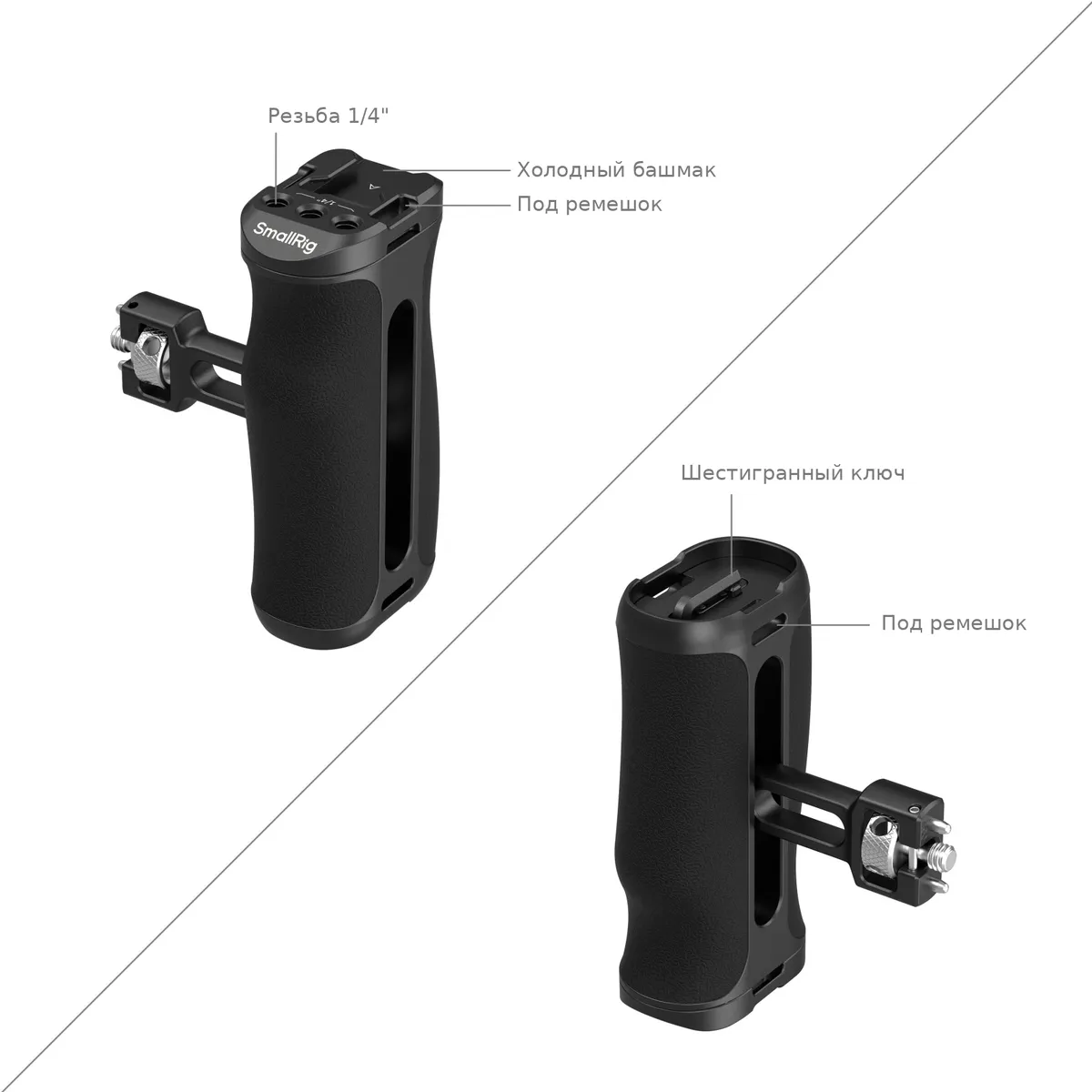 Точки крепления боковой рукоятки SmallRig 5950
