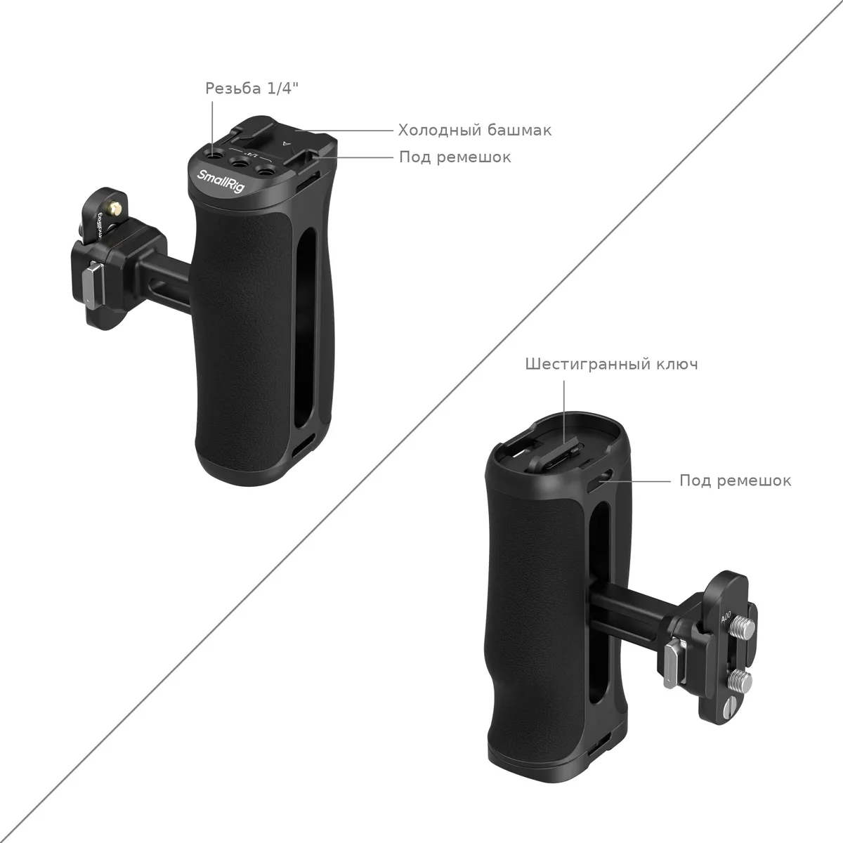 Точки крепления боковой рукоятки SmallRig 5951