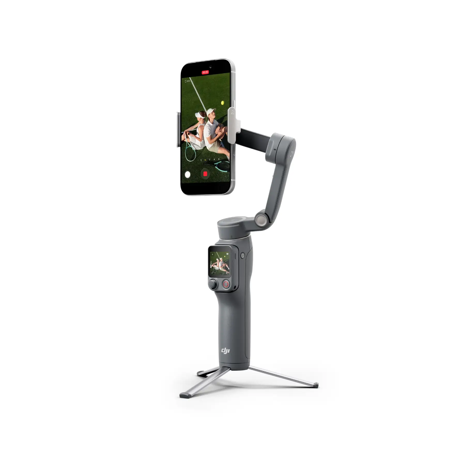 Встроенная выдвижная штанга и штатив DJI Osmo Mobile 8P