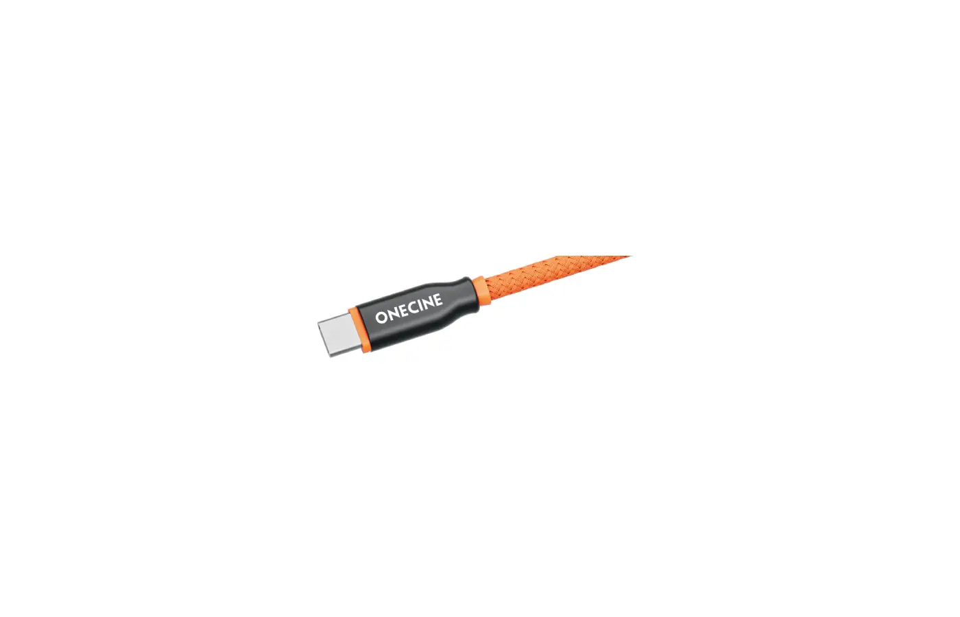 Штекер USB-C кабеля питания OneCine PD-LPE17 Pro в оплётке
