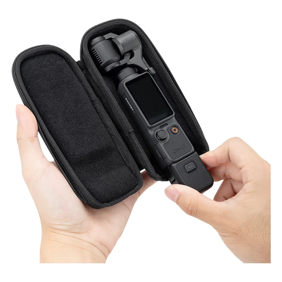 Камера DJI Osmo Pocket 4 укладывается в кейс JJC HSCC-OP4S