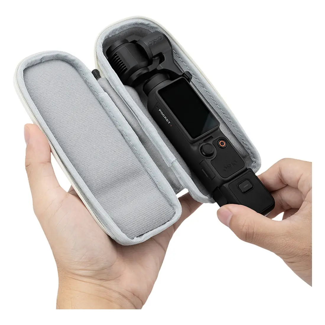 Камера DJI Osmo Pocket 4 укладывается в кейс JJC HSCC-OP4S
