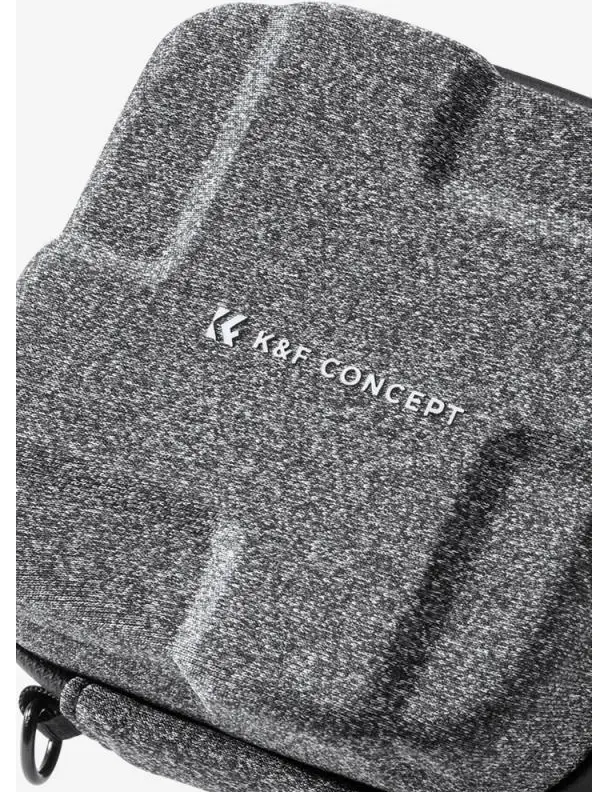 Ударопрочный корпус кейса K&F KF13.185 из вспененного EVA с тиснёным логотипом K&F Concept