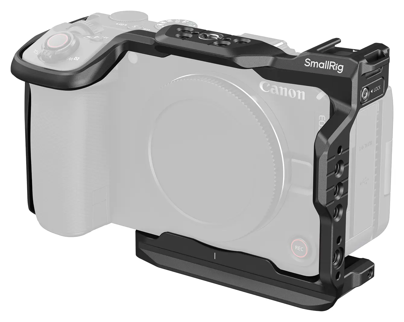 Клетка SmallRig HawkLock 6372 на камере Canon EOS R6 V