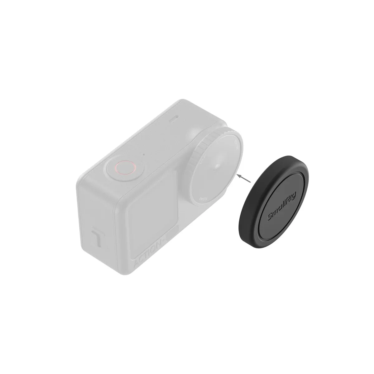 Силиконовая крышка объектива из набора SmallRig 6374