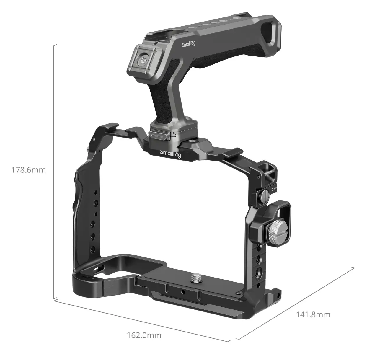 Габариты клетки SmallRig 6027 для Sony A7 V