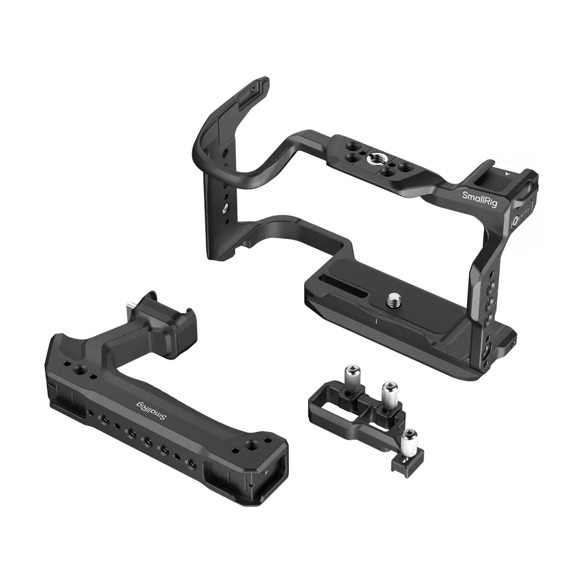 Комплектация SmallRig 6379: клетка, верхняя ручка HawkLock и зажим кабеля