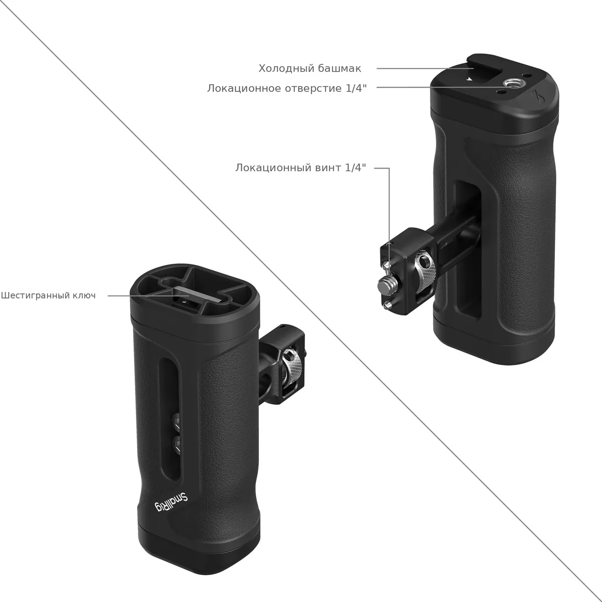 Точки крепления боковой рукоятки SmallRig 5946