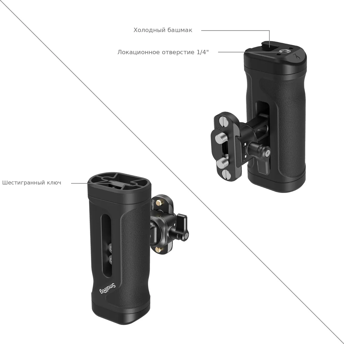 Точки крепления боковой рукоятки SmallRig 5947