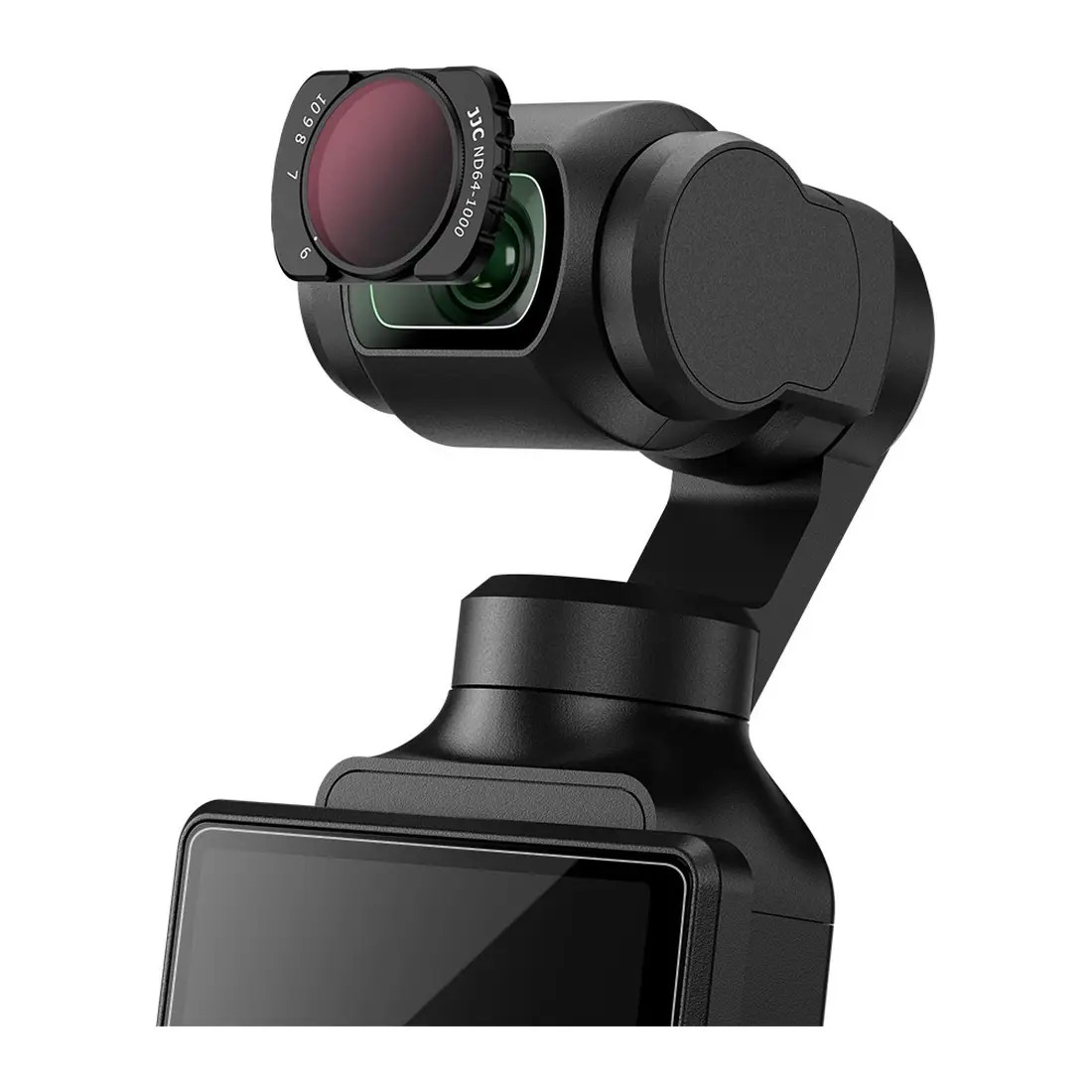 Фильтр ND64-1000 из набора JJC F-PK4NDV на камере DJI Osmo Pocket 4