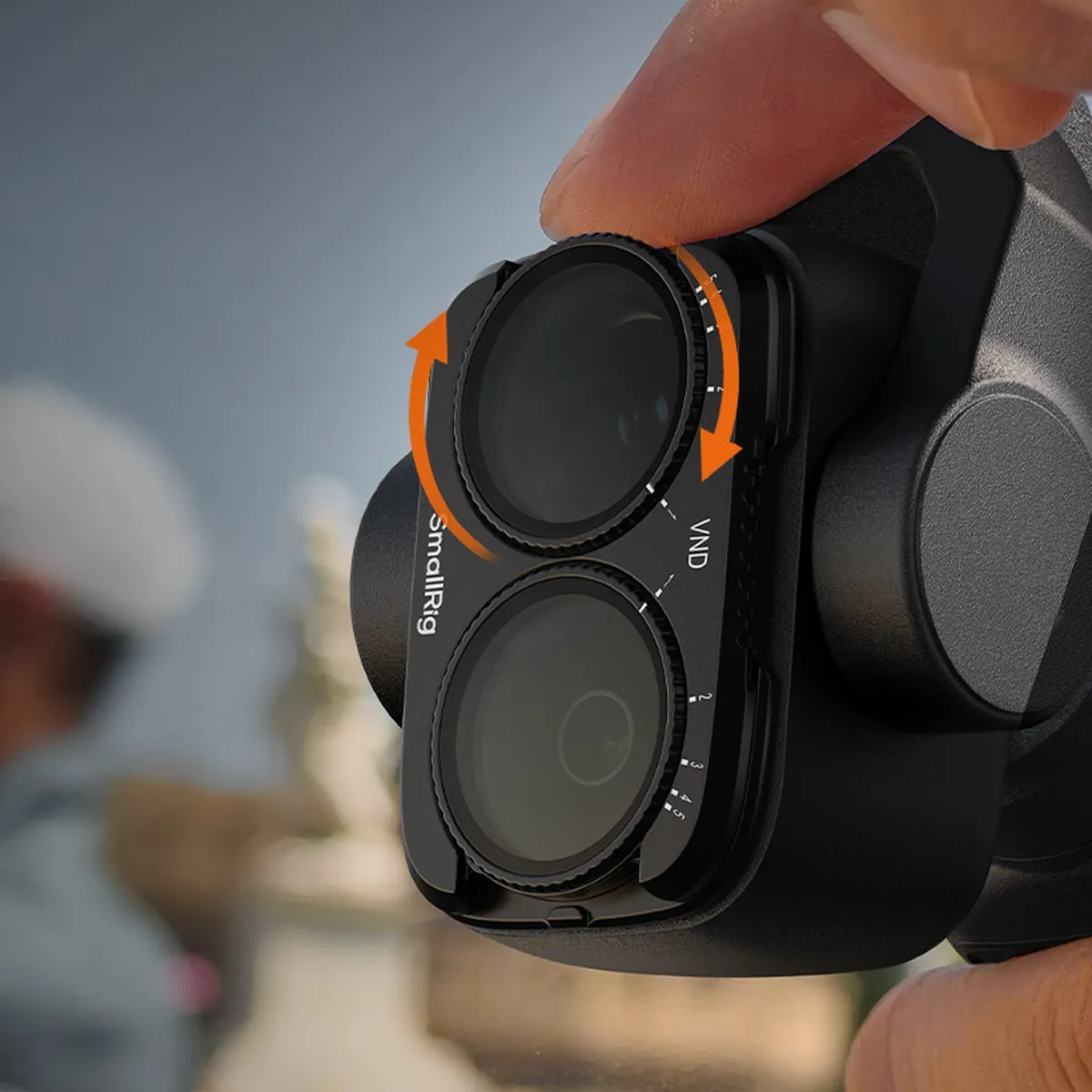 Регулировка VND и CPL на наборе SmallRig 6477 для DJI Osmo Pocket 4 Pro