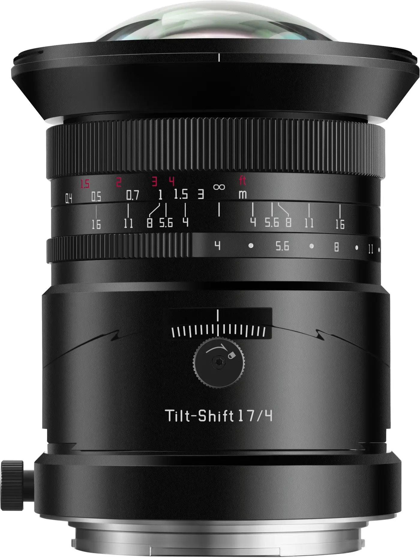 Объектив TTArtisan Tilt-Shift 17 мм F4 для Fuji GFX — вид спереди