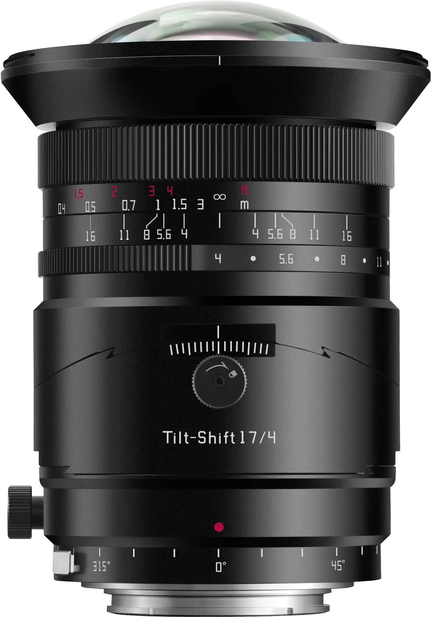 Объектив TTArtisan Tilt-Shift 17 мм F4 для L mount — вид спереди
