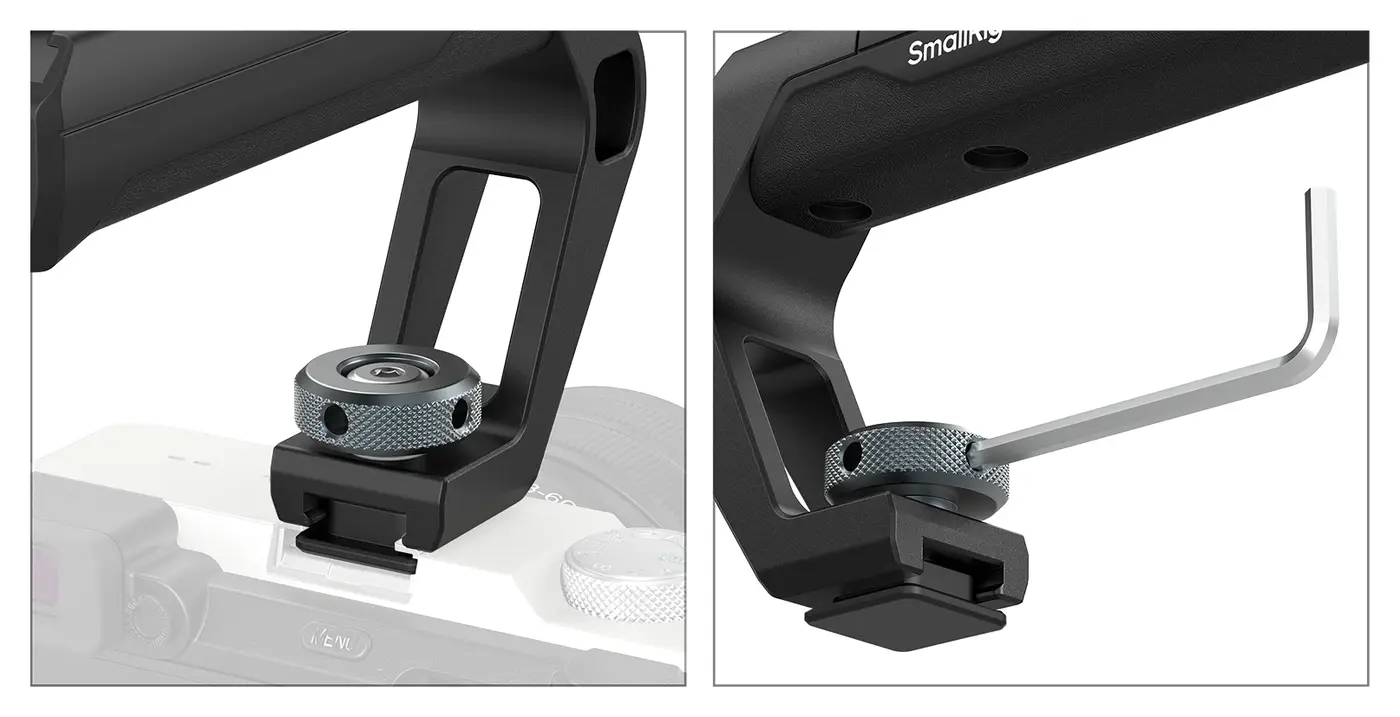 Установка верхней рукоятки SmallRig 5976