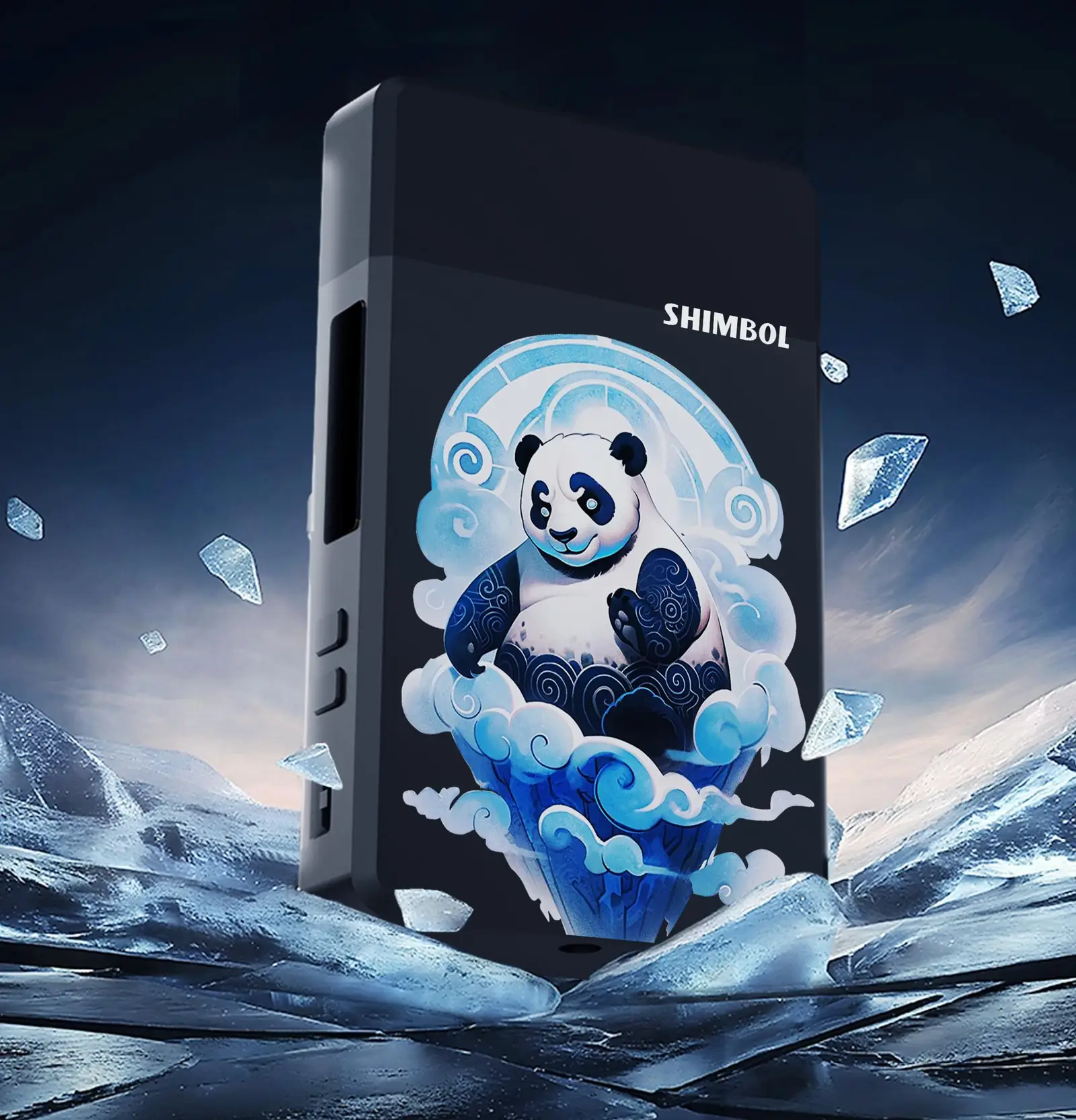 Видеосендер Shimbol TP Max — литой алюминиевый корпус с графикой панды