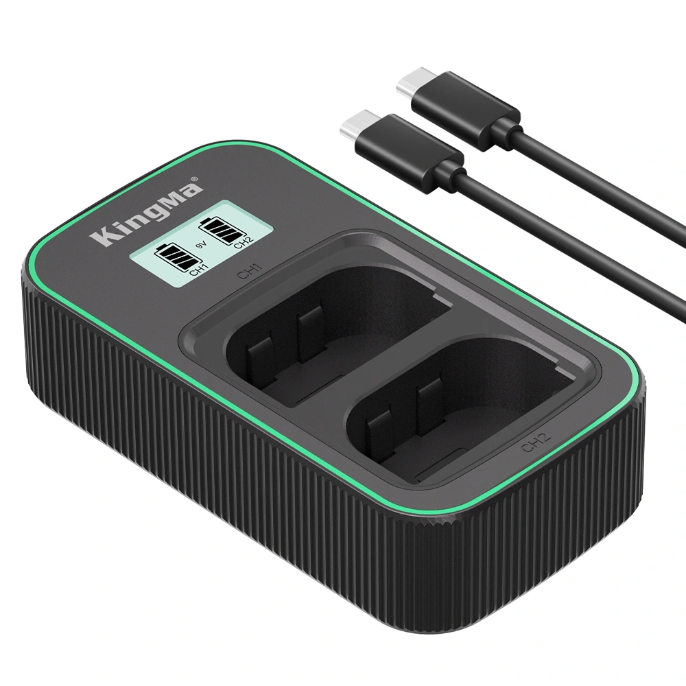 Комплект поставки Kingma BM058Q-LPE6: зарядное устройство и кабель USB-C → USB-C