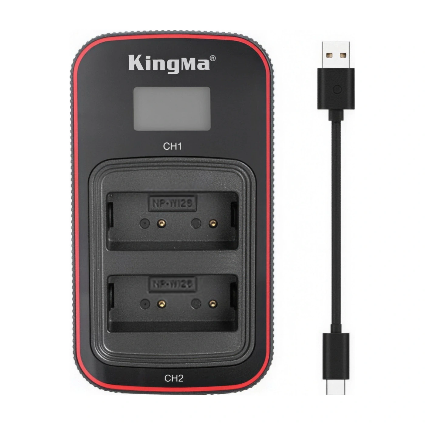 Комплект поставки Kingma BM058-W126: зарядное устройство и кабель USB-A → USB-C