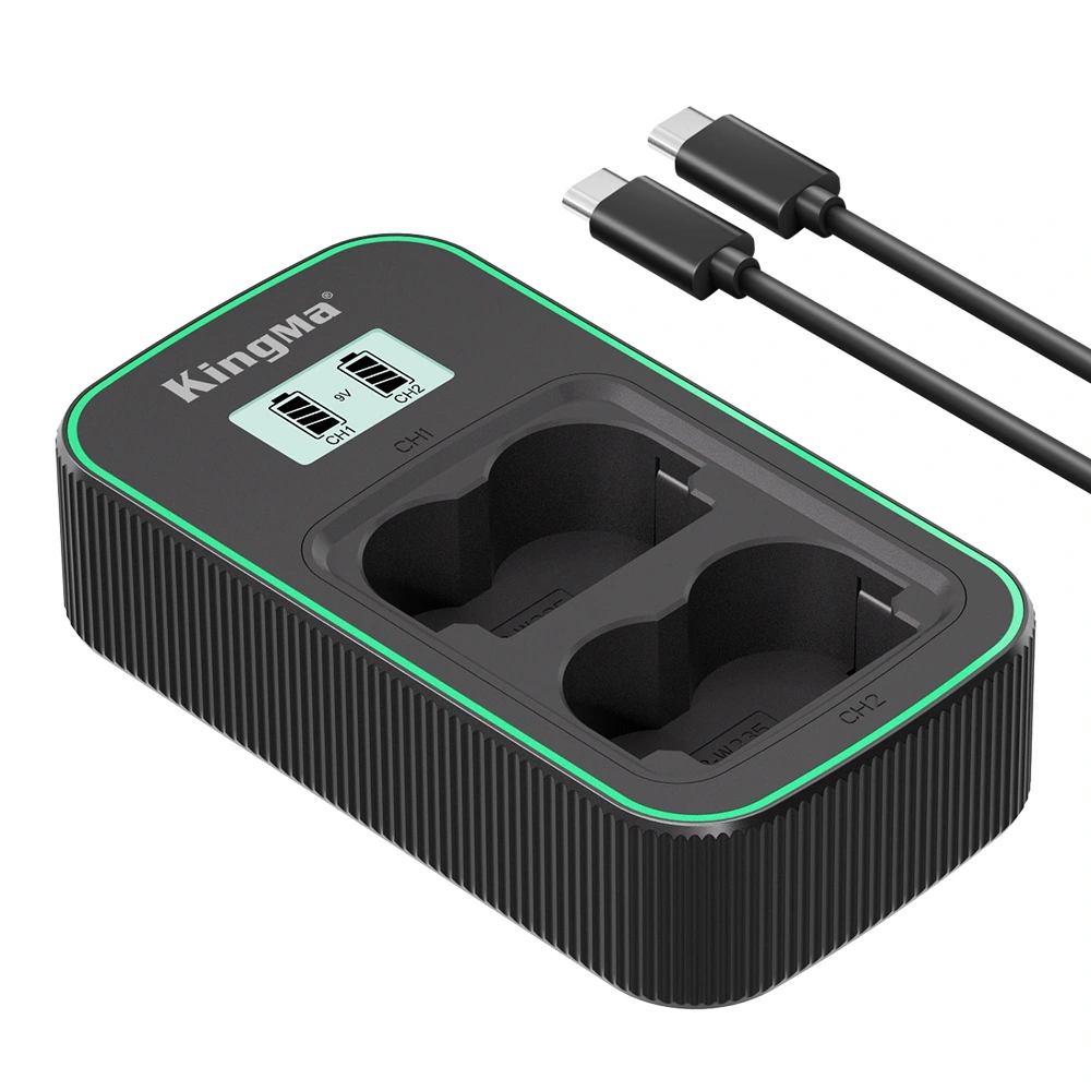 Комплект поставки Kingma BM058Q-W235: зарядное устройство и кабель USB-C → USB-C