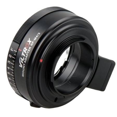 Переходник Viltrox NF-M43 (объективы Nikon на байонет m4/3) с регулировкой диафрагмы