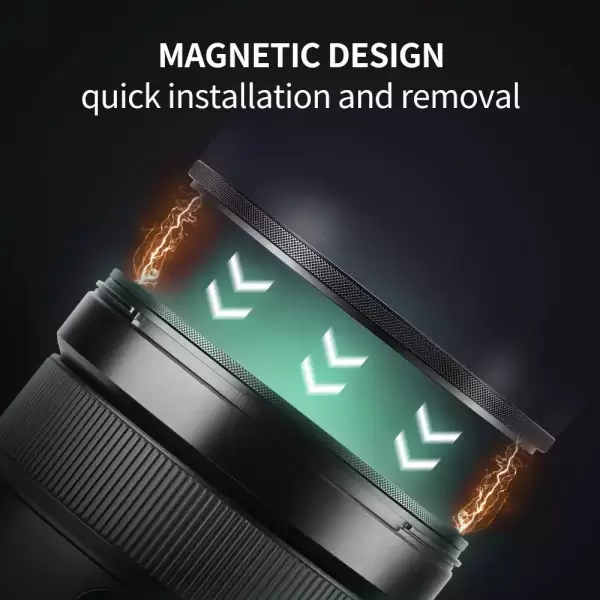 Фильтр магнитный K&F Nano X Black Mist 1/4 58 мм Фильтр магнитный K&F Nano X Black Mist 1/4 58 мм