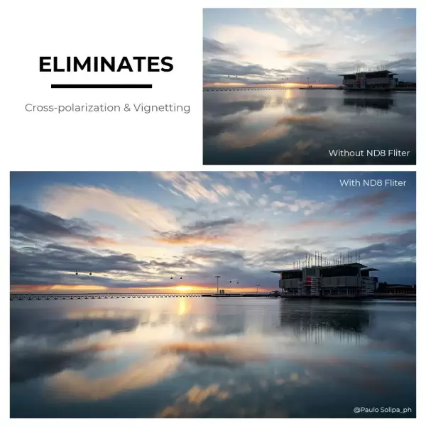 Фильтр K&F Concept NANO X ND8 (3 stops) 52 мм Фильтр K&F Concept NANO X ND8 (3 stops) 52 мм