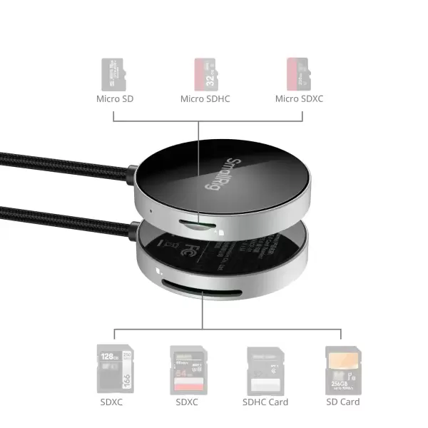 Картридер SmallRig SD3.0 Memory Card Reader 4869