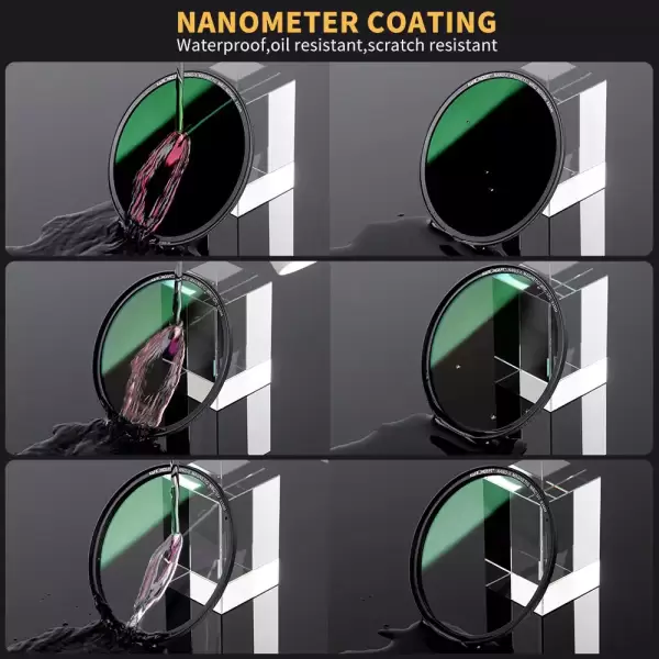 Набор магнитных фильтров K&F 49 мм MCUV, CPL, ND1000 3 в 1