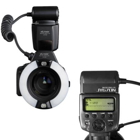 Кольцевая вспышка Viltrox JY-670N i-TTL Кольцевая вспышка Viltrox JY-670N i-TTL