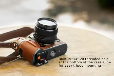 Кожаный чехол SmallRig для FUJIFILM X-T50 (чёрный) 4709
