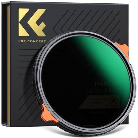 Фильтр K&F True Color 58 мм Nano X CPL+Variable Fader NDX ND2-ND32